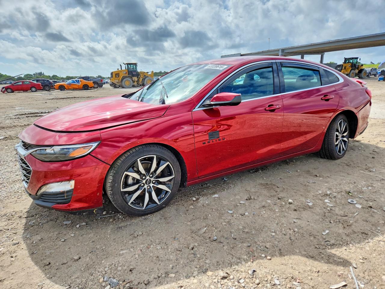2021 CHEVROLET MALIBU RS | 1G1ZG5ST7MF054575 | UPCARS