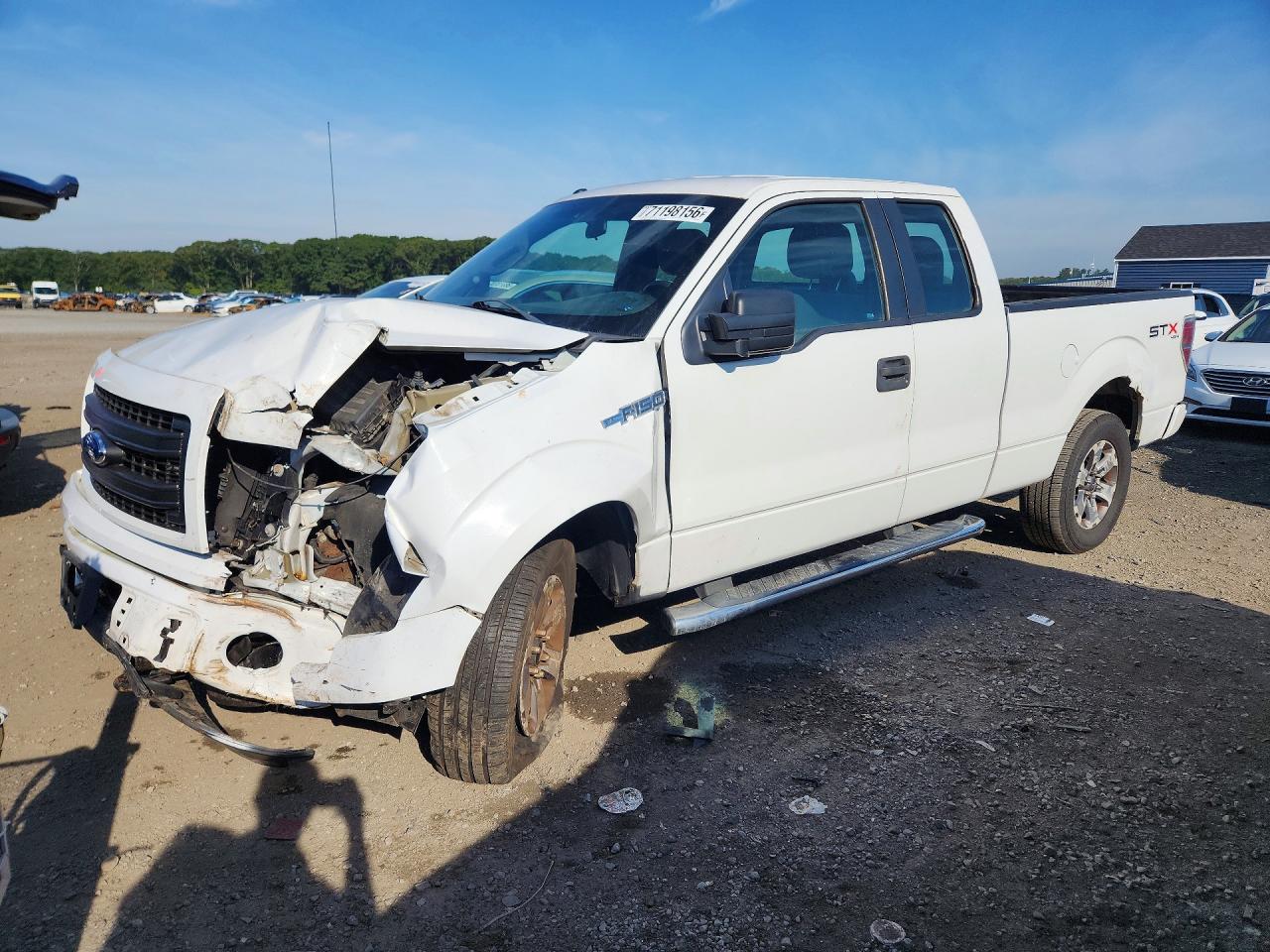2013 FORD F150 SUPER CAB | 1FTFX1EF4DFA01051 | UPCARS