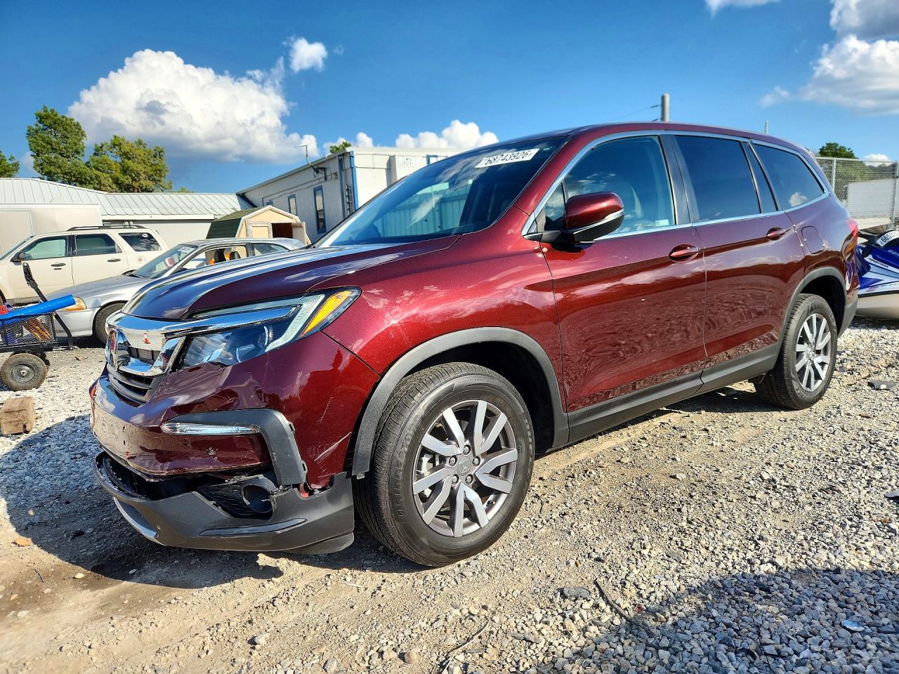 2020 HONDA PILOT EXL | 5FNYF6H59LB028891 | UPCARS