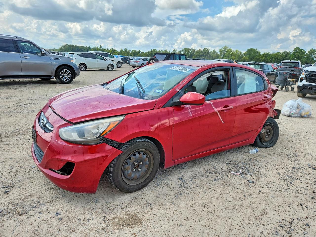 2015 HYUNDAI ACCENT GLS | KMHCT4AE4FU873351 | UPCARS
