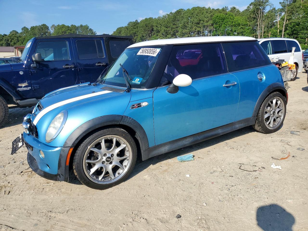 2005 MINI COOPER S | WMWRE33585TG98834 | UPCARS