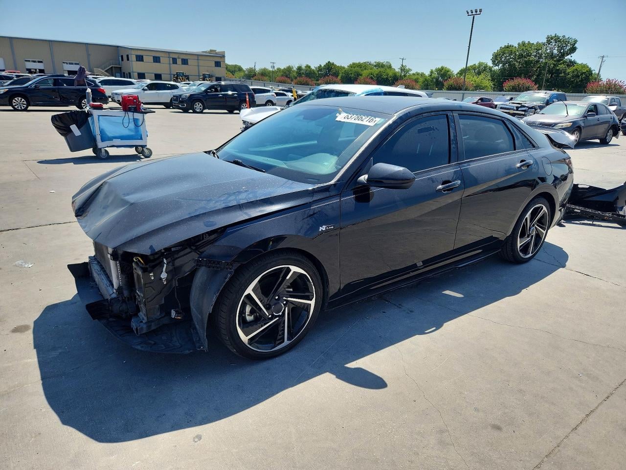2021 HYUNDAI ELANTRA N LINE | KMHLR4AF3MU156718 | UPCARS