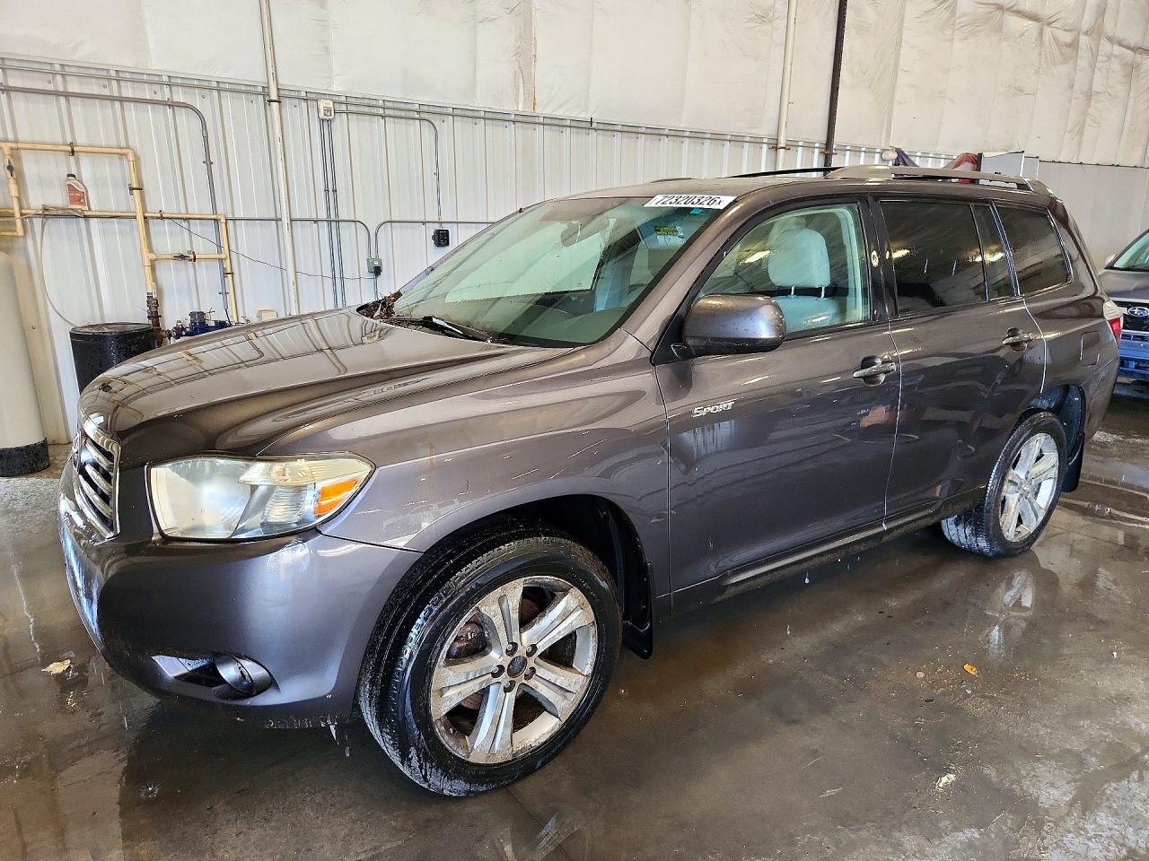 2009 TOYOTA HIGHLANDER SPORT | JTEES43A892121190 | UPCARS