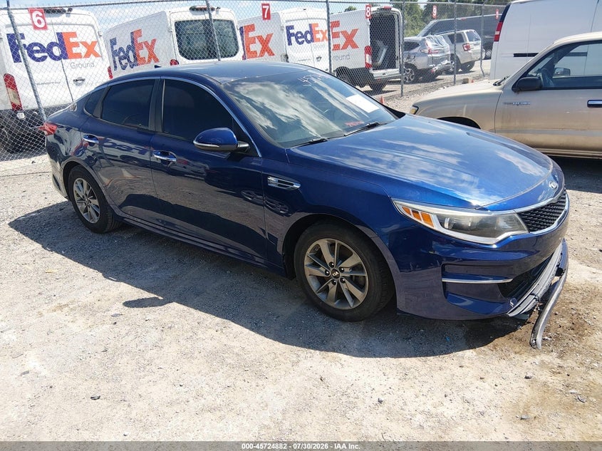 2016 KIA OPTIMA LX TURBO | 5XXGT4L11GG046267 | UPCARS