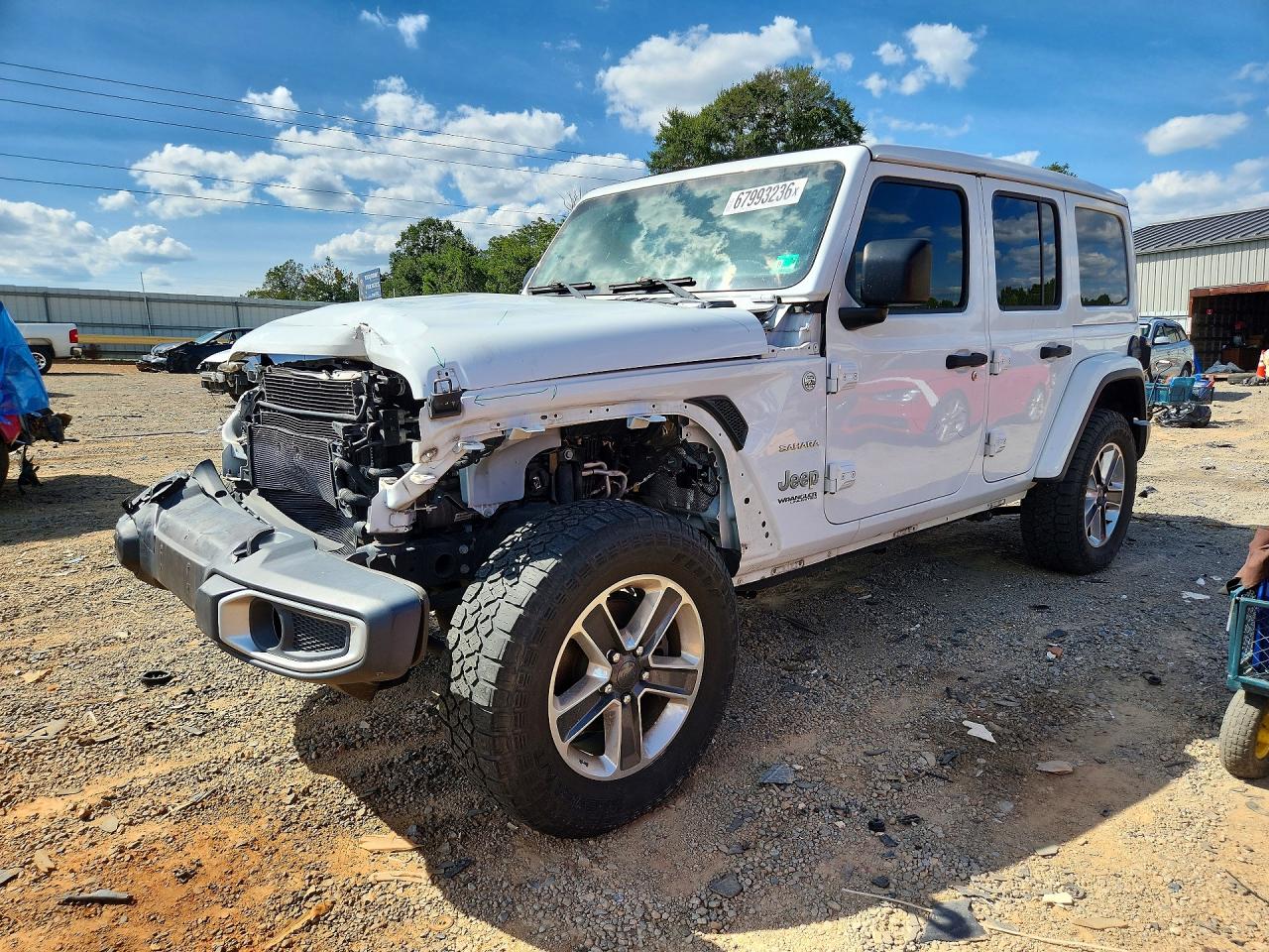 2020 JEEP WRANGLER SAHARA | 1C4HJXEG1LW340211 | UPCARS