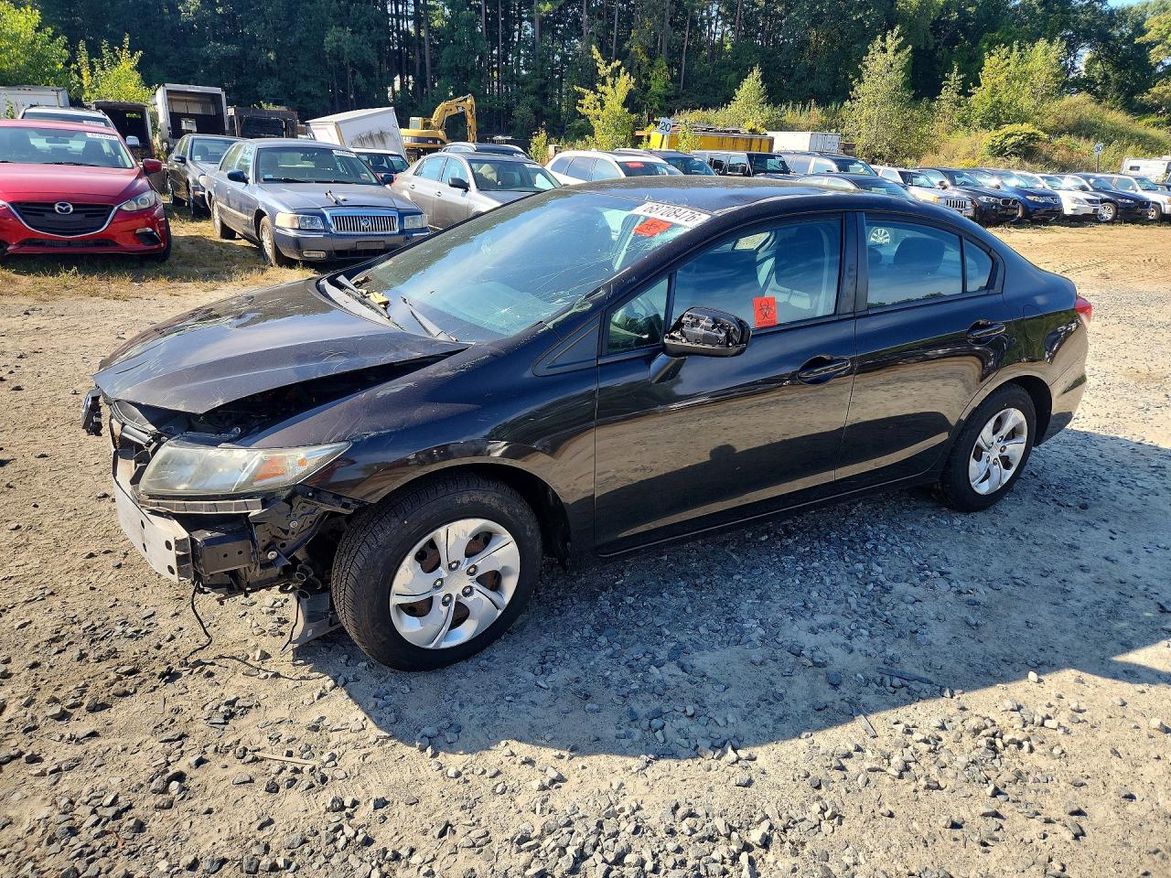 2014 HONDA CIVIC LX | 2HGFB2F54EH510715 | UPCARS