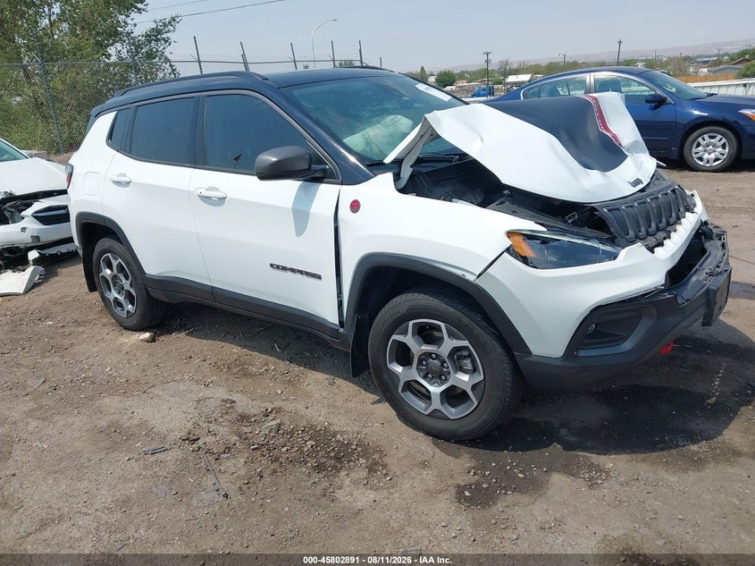 2022 JEEP COMPASS TRAILHAWK 4X4 | 3C4NJDDB9NT160037 | UPCARS