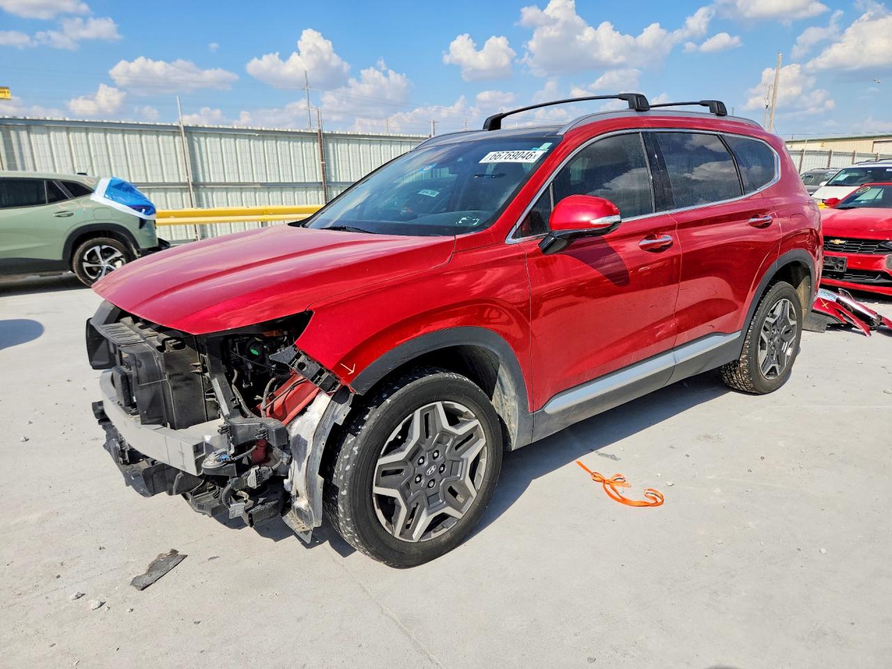 2023 HYUNDAI SANTA FE LIMITED | 5NMS5DA16PH004928 | UPCARS