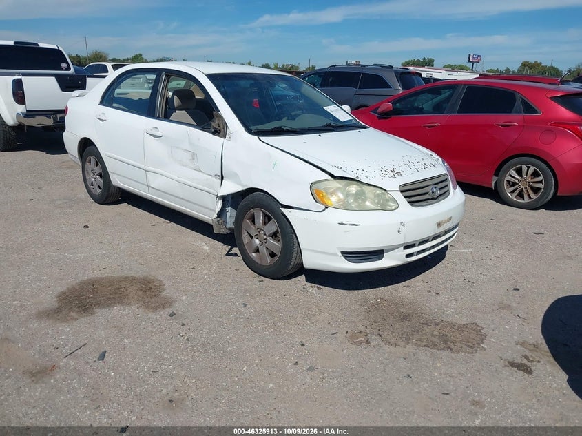 2004 TOYOTA COROLLA LE | 1NXBR32E64Z324539 | UPCARS