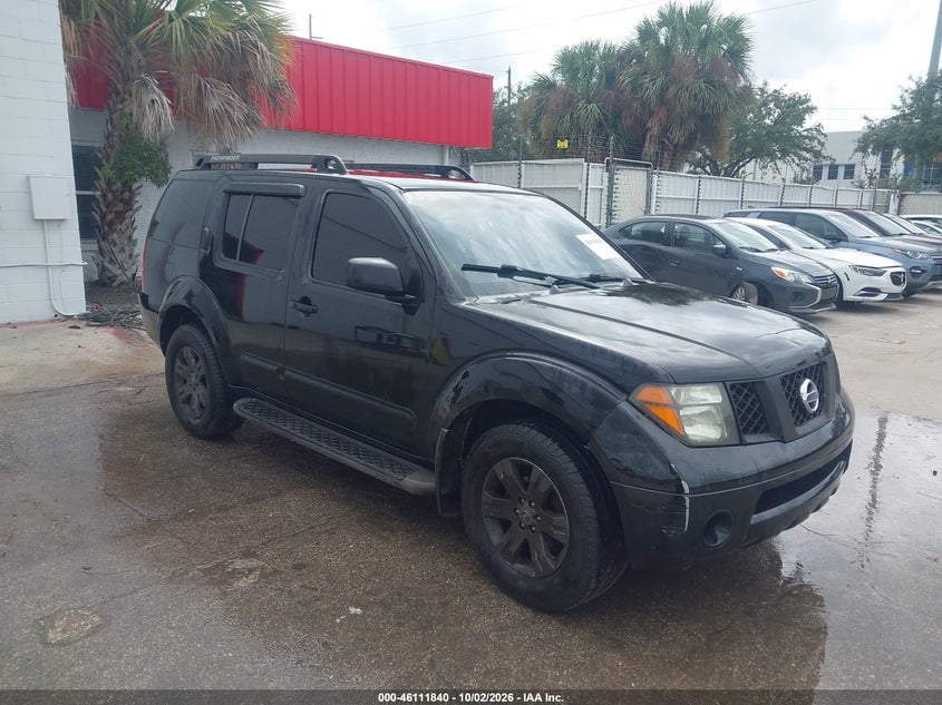 2006 NISSAN PATHFINDER S | 5N1AR18U56C646807 | UPCARS