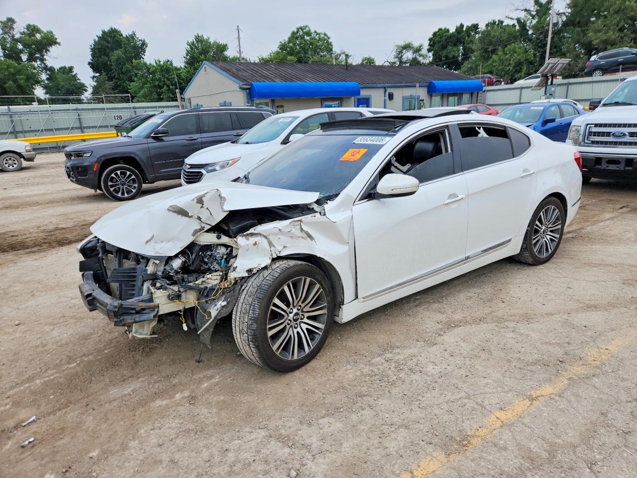 2014 KIA CADENZA | KNALN4D76E5123869 | UPCARS