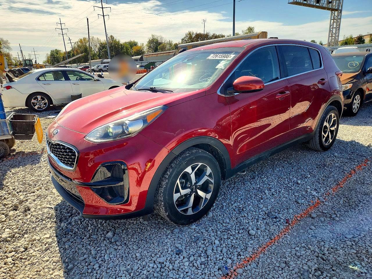 2021 KIA SPORTAGE LX | KNDPM3AC2M7936731 | UPCARS