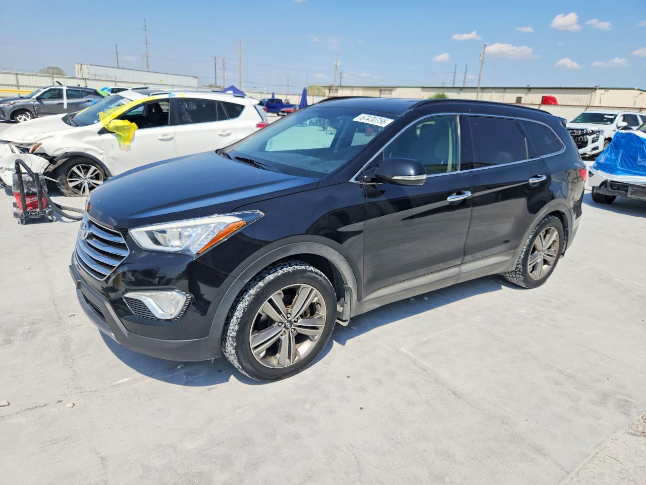 2013 HYUNDAI SANTA FE LIMITED | KM8SRDHF0DU002209 | UPCARS