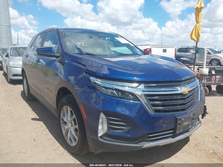 2022 CHEVROLET EQUINOX FWD LT | 3GNAXKEV5NL241814 | UPCARS
