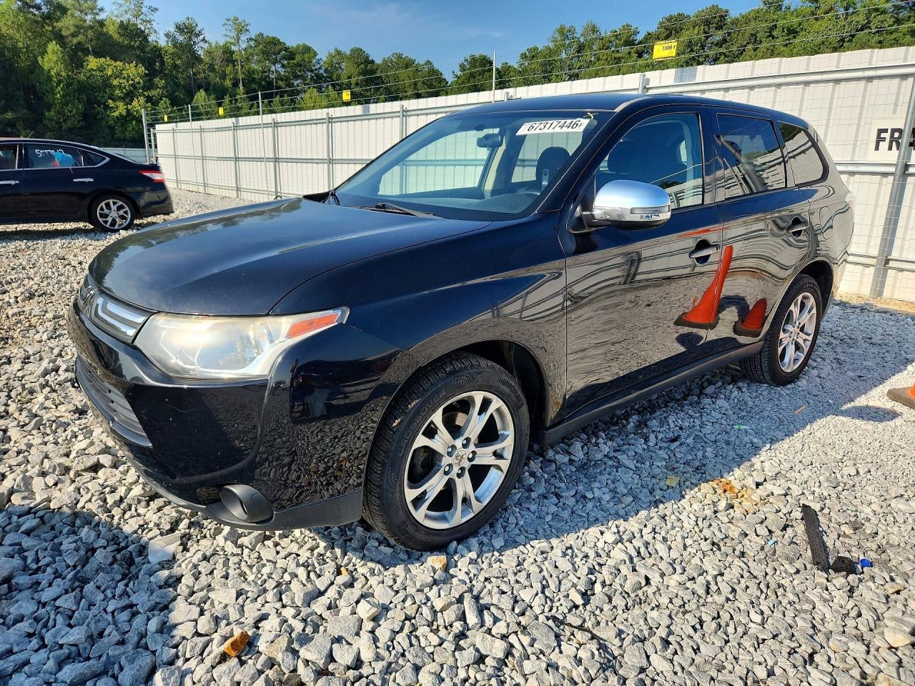 2014 MITSUBISHI OUTLANDER SE | JA4AD3A37EZ010010 | UPCARS