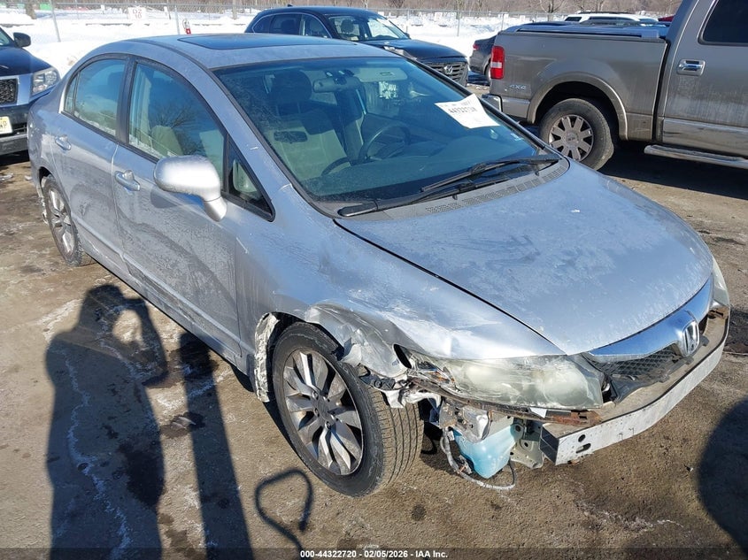 2009 HONDA CIVIC EX | 19XFA15859E005355 | UPCARS