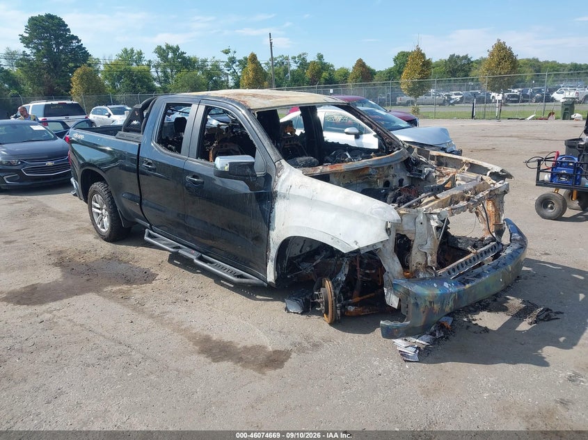 2020 CHEVROLET SILVERADO 1500 4WD  STANDARD BED LT | 1GCRYDED8LZ260441 | UPCARS