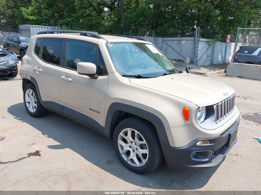 2015 JEEP RENEGADE LATITUDE | ZACCJABT6FPB27054 | UPCARS