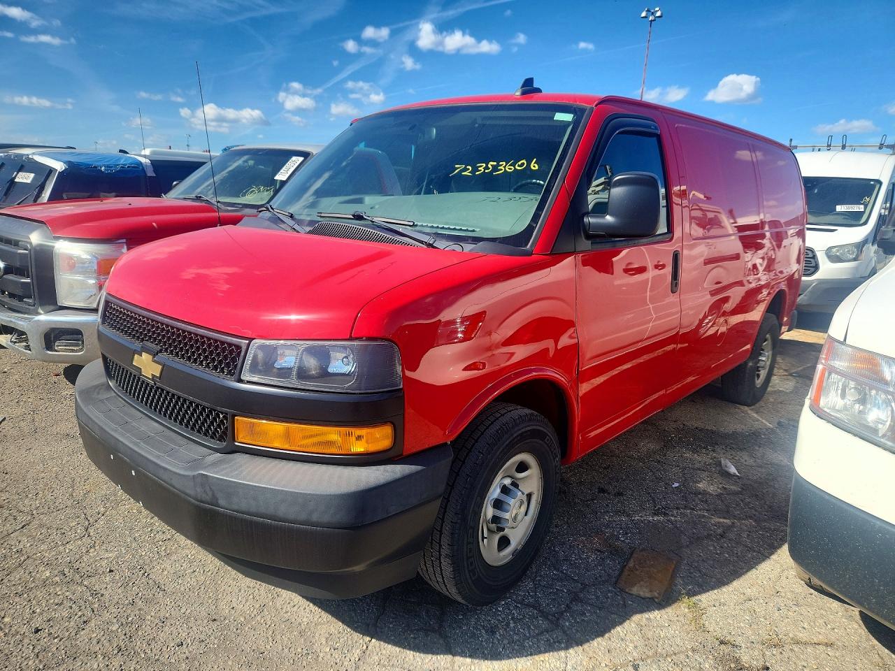 2020 CHEVROLET EXPRESS | 1GCWGAFP6L1188070 | UPCARS