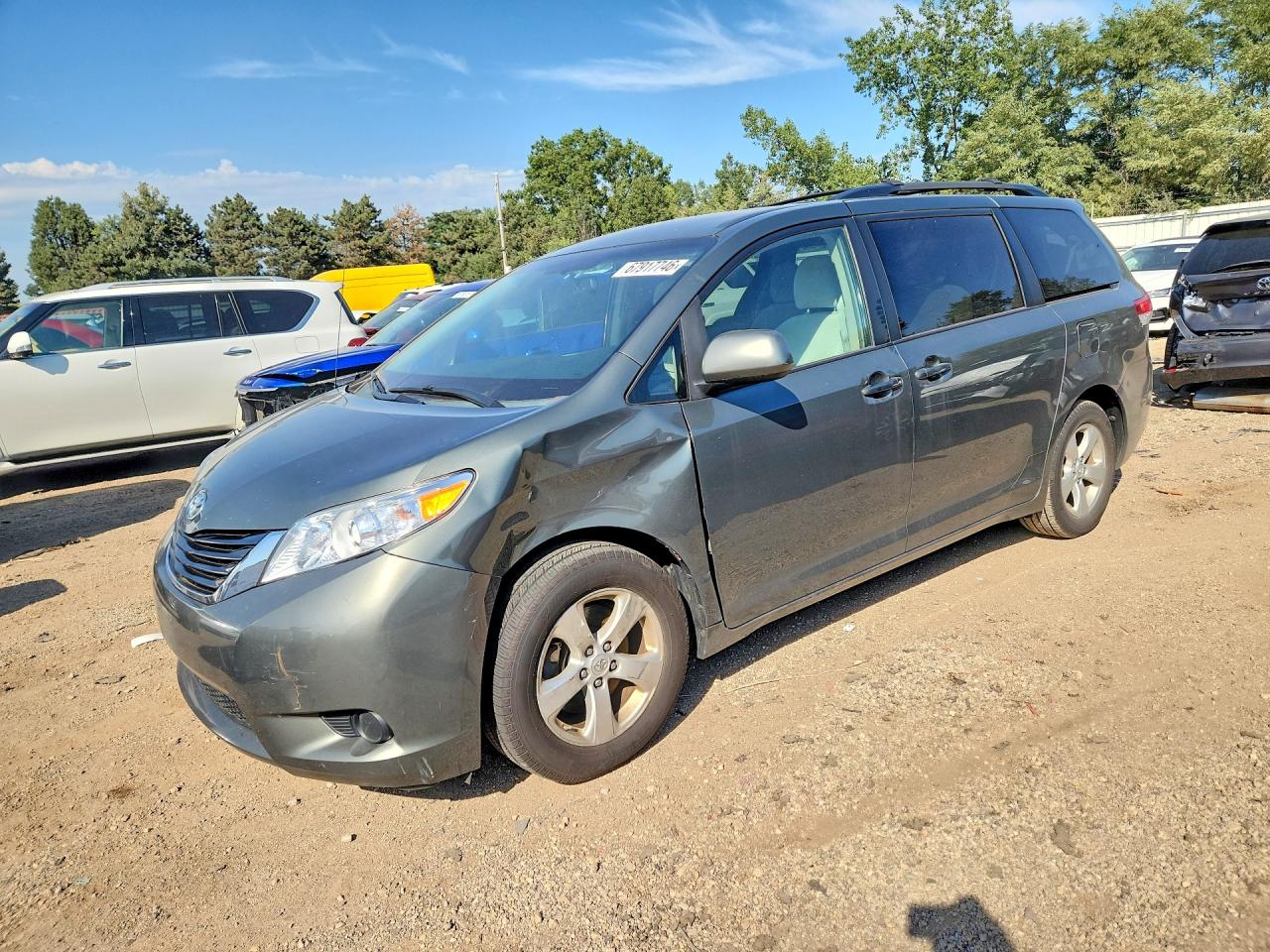 2014 TOYOTA SIENNA LE | 5TDKK3DC0ES499492 | UPCARS