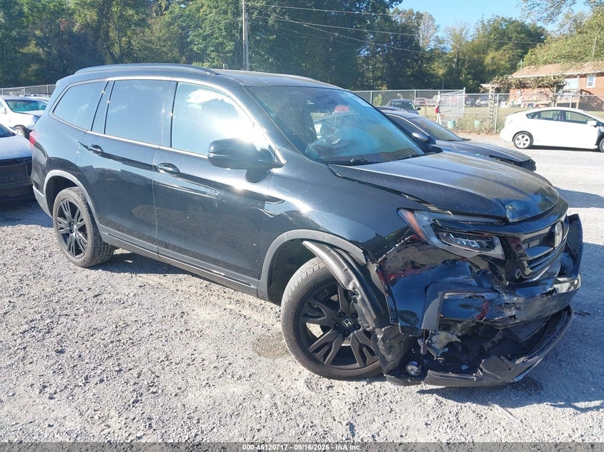 2021 HONDA PILOT AWD BLACK EDITION | 5FNYF6H73MB051974 | UPCARS