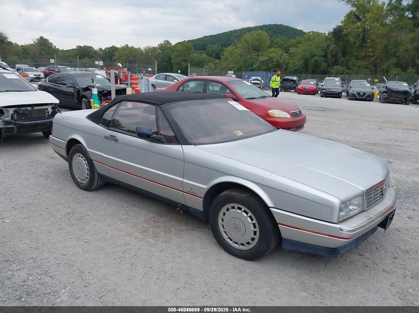1987 CADILLAC ALLANTE | 1G6VR3176HU102886 | UPCARS