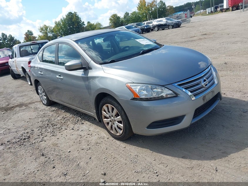 2014 NISSAN SENTRA S | 3N1AB7AP1EY276626 | UPCARS