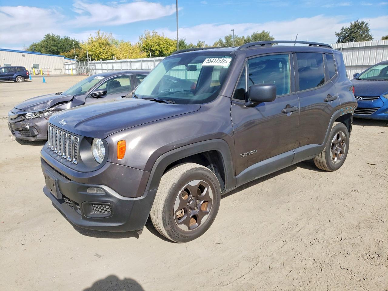 2017 JEEP RENEGADE SPORT | ZACCJBAB6HPF82553 | UPCARS