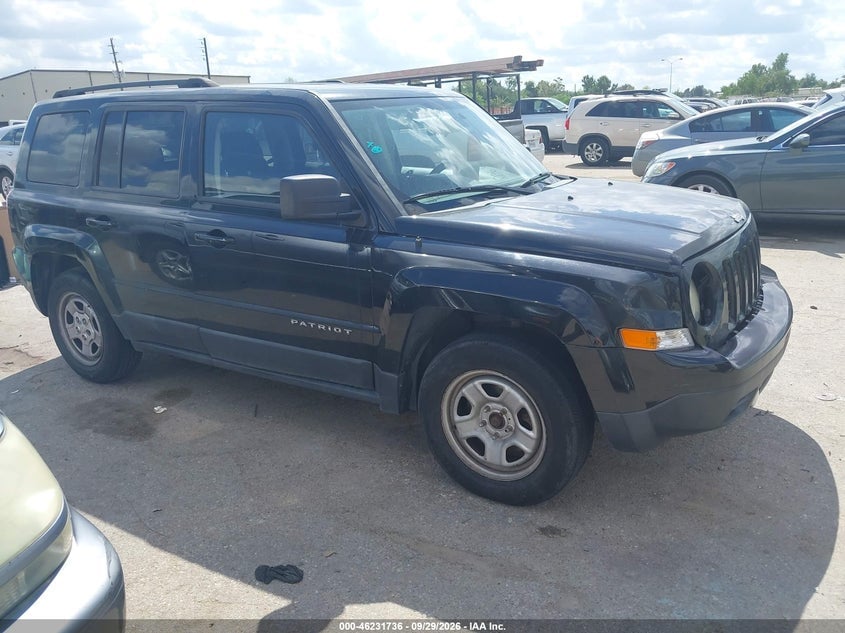 2013 JEEP PATRIOT SPORT | 1C4NJPBA9DD235173 | UPCARS