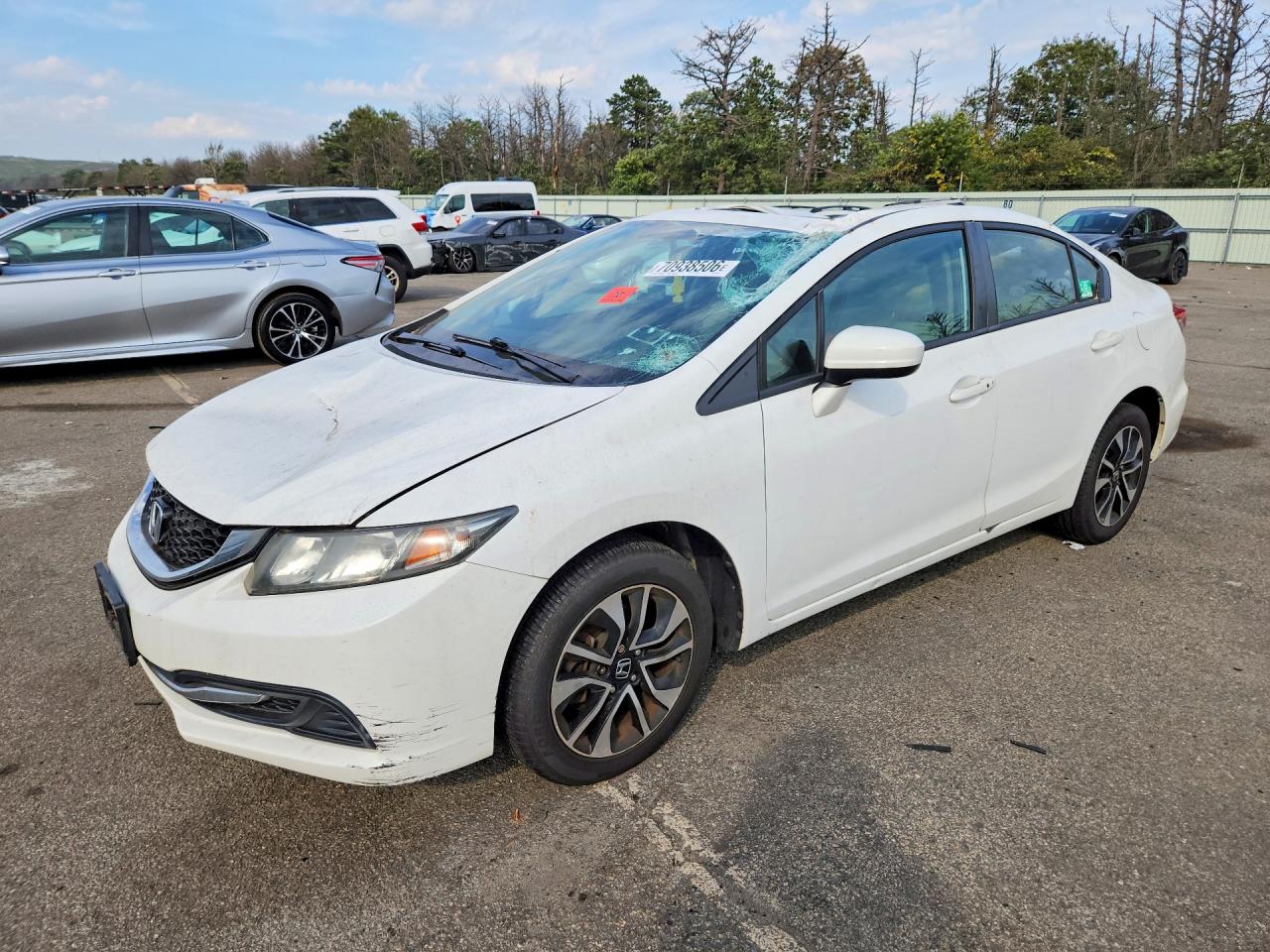 2014 HONDA CIVIC EX | 19XFB2F80EE255808 | UPCARS