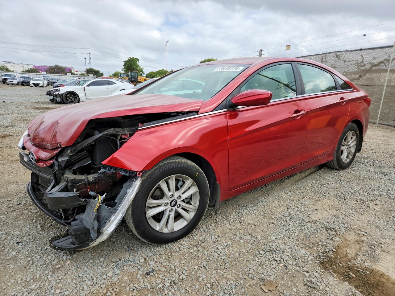 2012 HYUNDAI SONATA GLS | 5NPEB4AC1CH415559 | UPCARS
