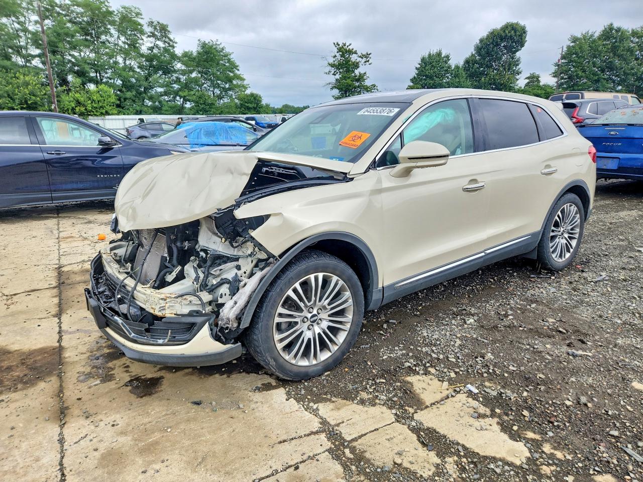 2016 LINCOLN MKX RESERVE | 2LMTJ8LRXGBL39537 | UPCARS