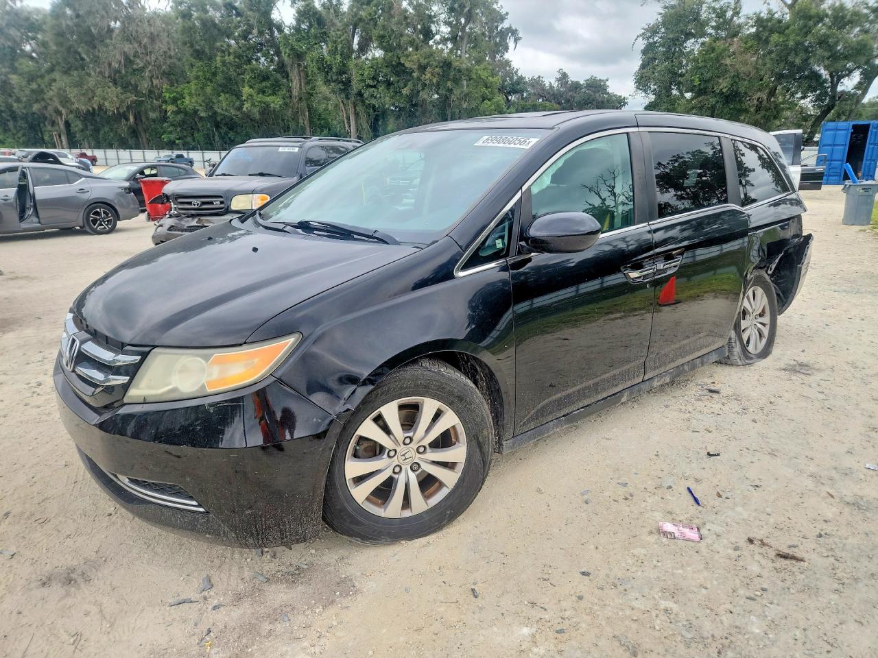 2015 HONDA ODYSSEY EXL | 5FNRL5H61FB003648 | UPCARS