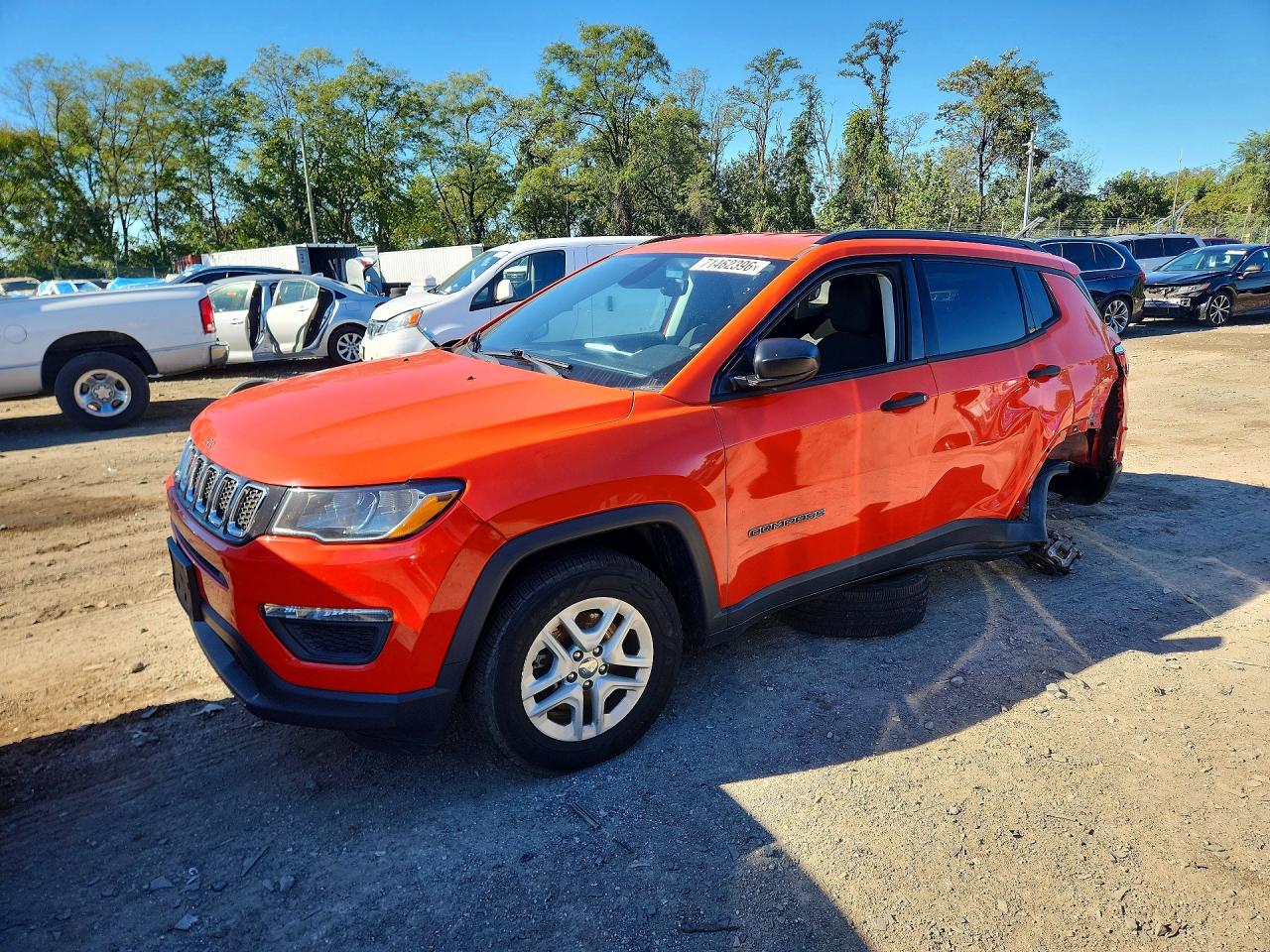 2018 JEEP COMPAS SPORT | 3C4NJCAB8JT165173 | UPCARS