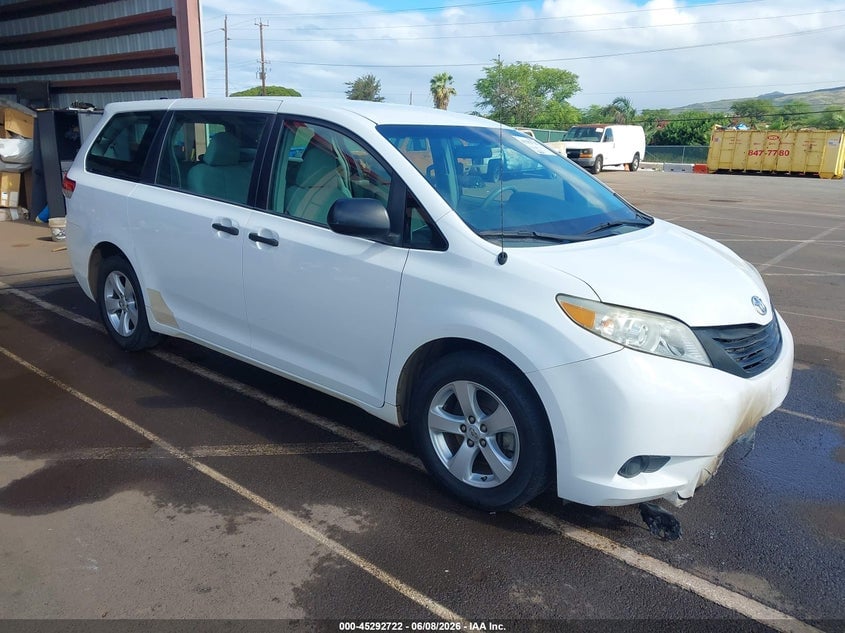 2014 TOYOTA SIENNA L V6 7 PASSENGER | 5TDZK3DC1ES429465 | UPCARS