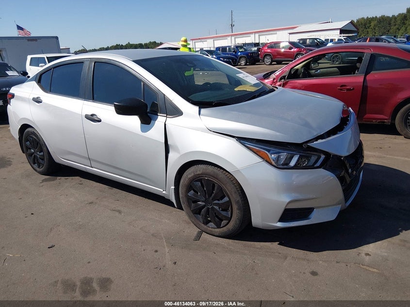 2020 NISSAN VERSA S XTRONIC CVT | 3N1CN8DV9LL828819 | UPCARS