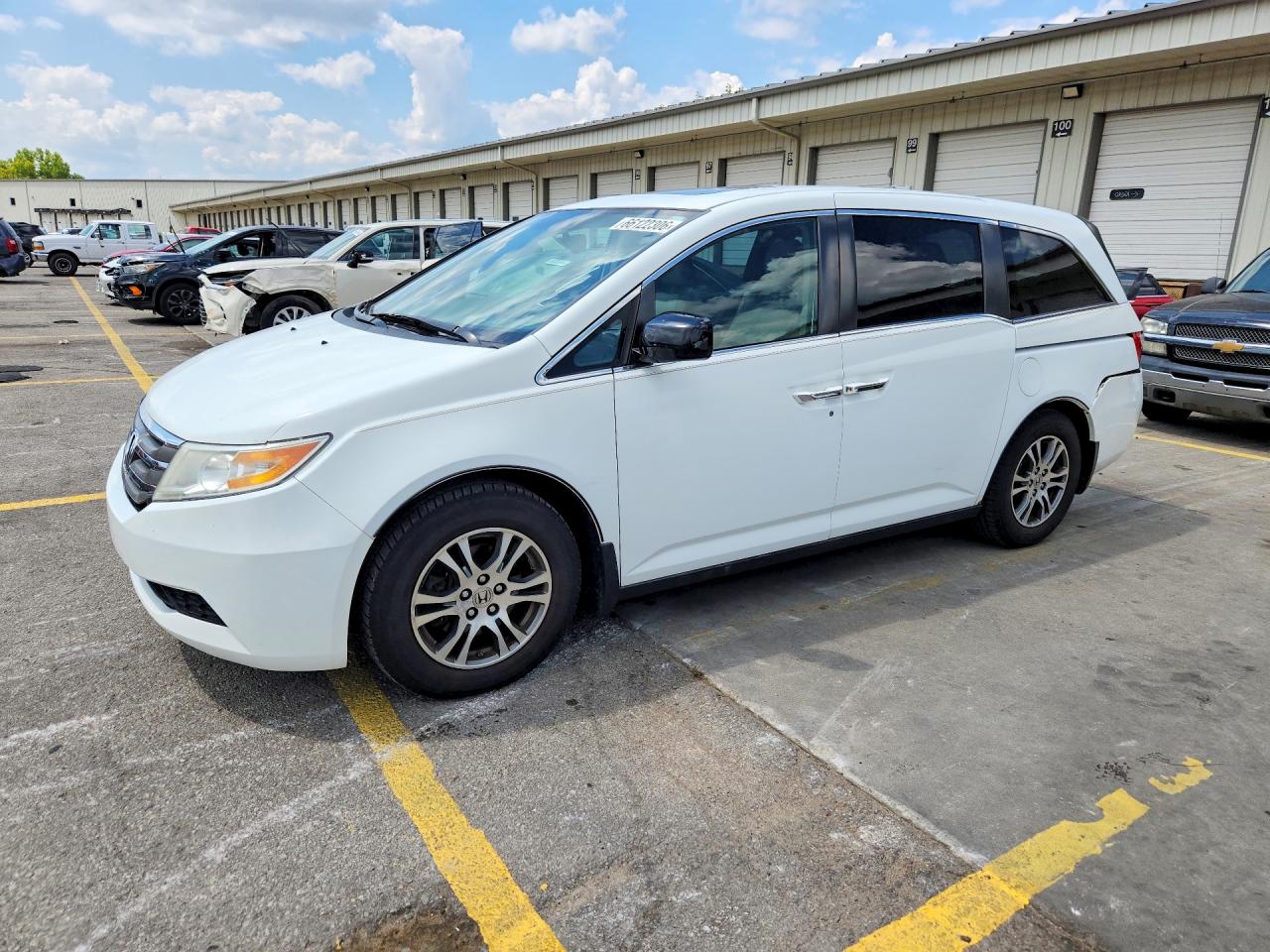 2013 HONDA ODYSSEY EXL | 5FNRL5H60DB064308 | UPCARS