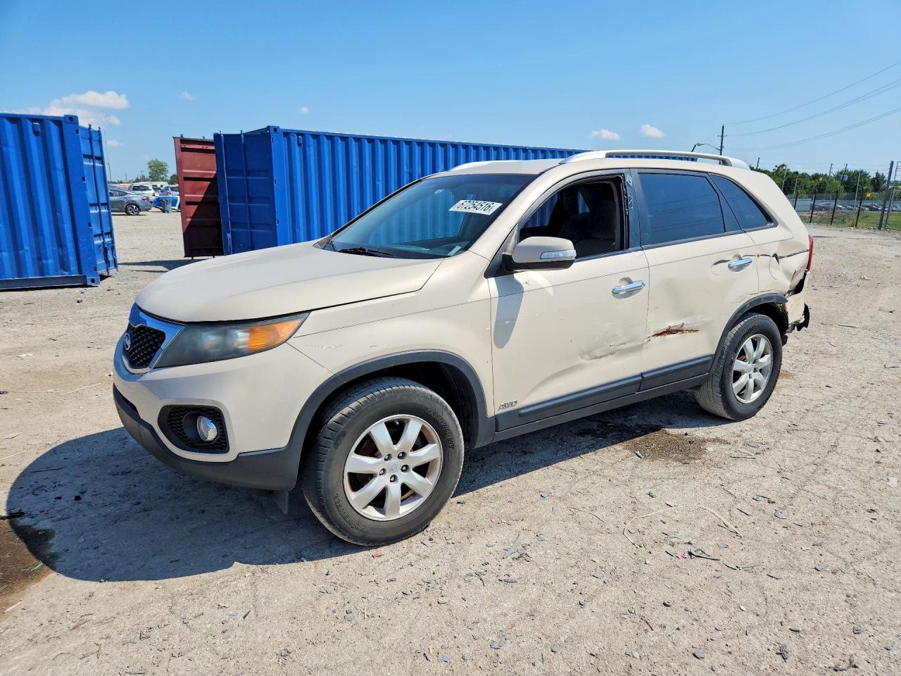 2011 KIA SORENTO LX | 5XYKTDA13BG022943 | UPCARS