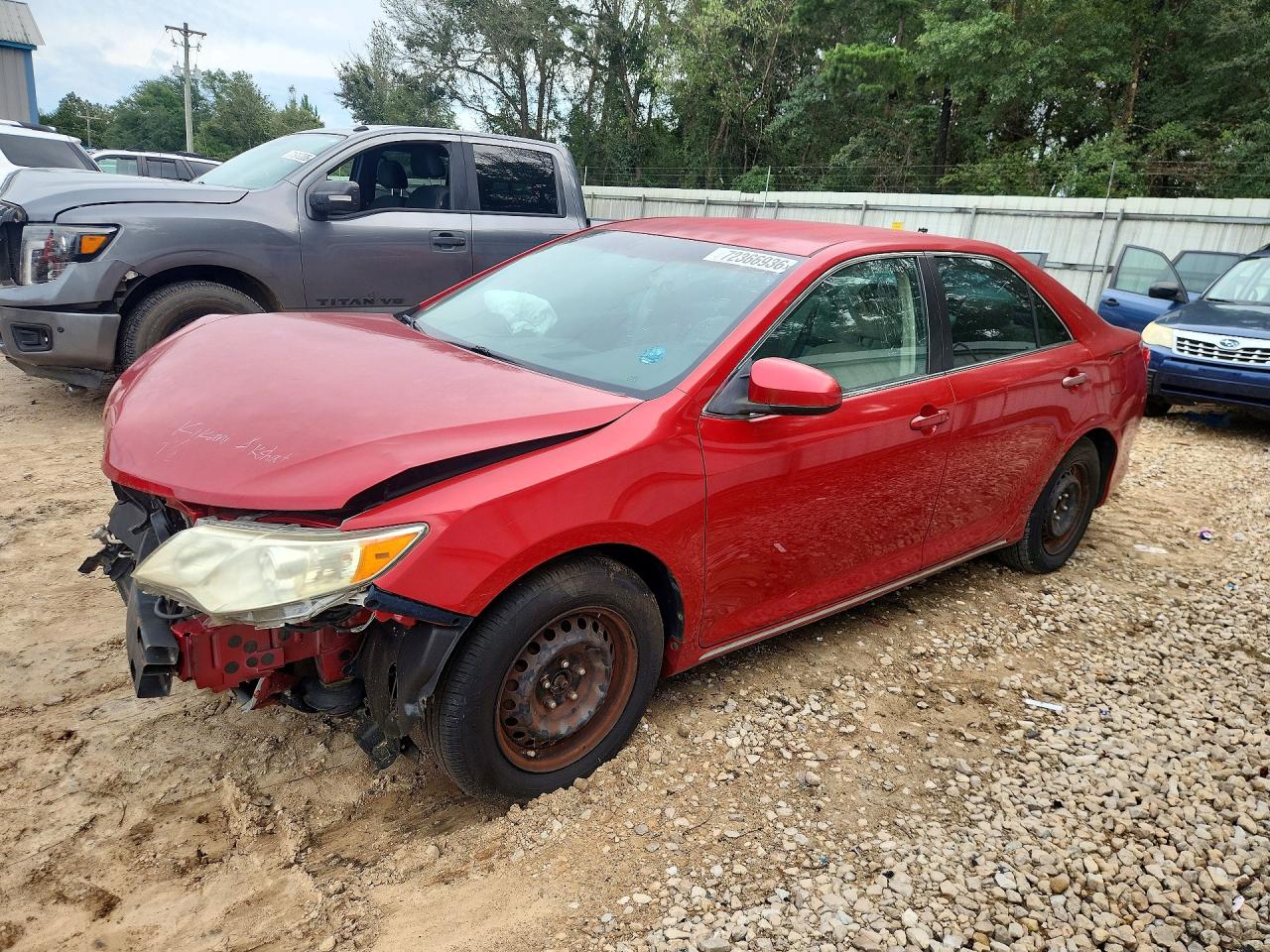 2012 TOYOTA CAMRY LE | 4T4BF1FK7CR180324 | UPCARS