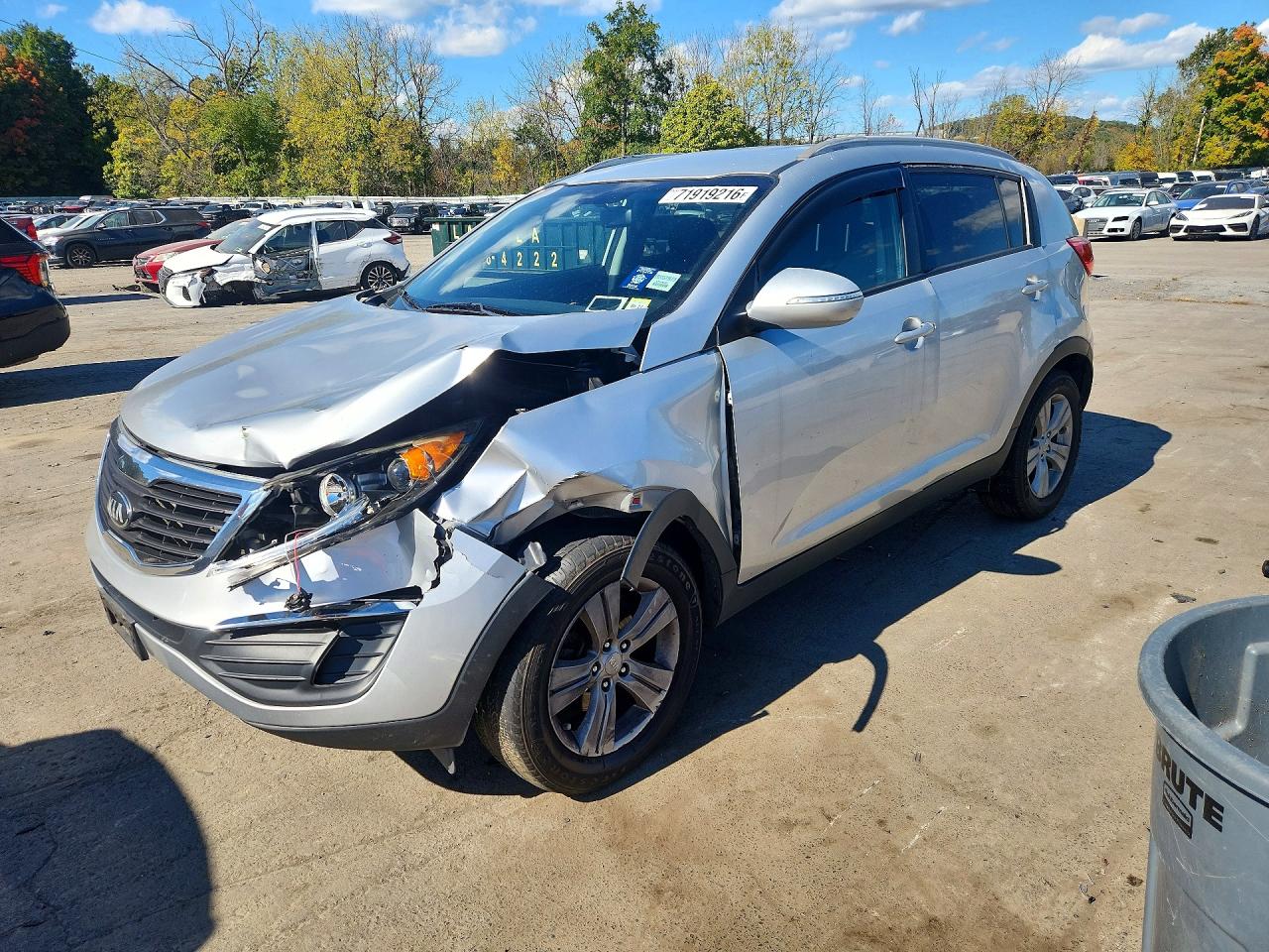 2013 KIA SPORTAGE LX | KNDPB3A21D7409230 | UPCARS