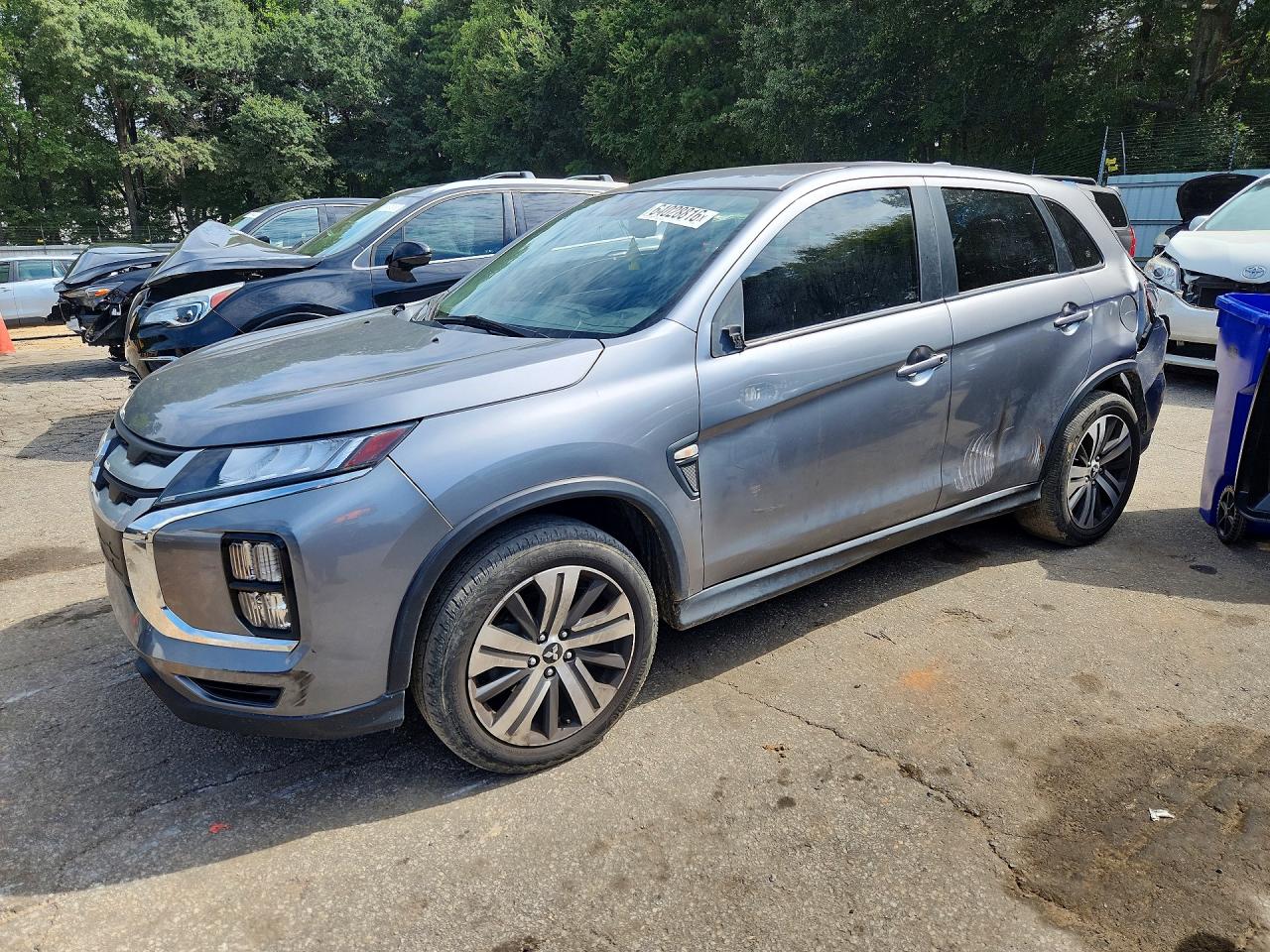 2021 MITSUBISHI OUTLANDER ES | JA4APUAU7MU036821 | UPCARS
