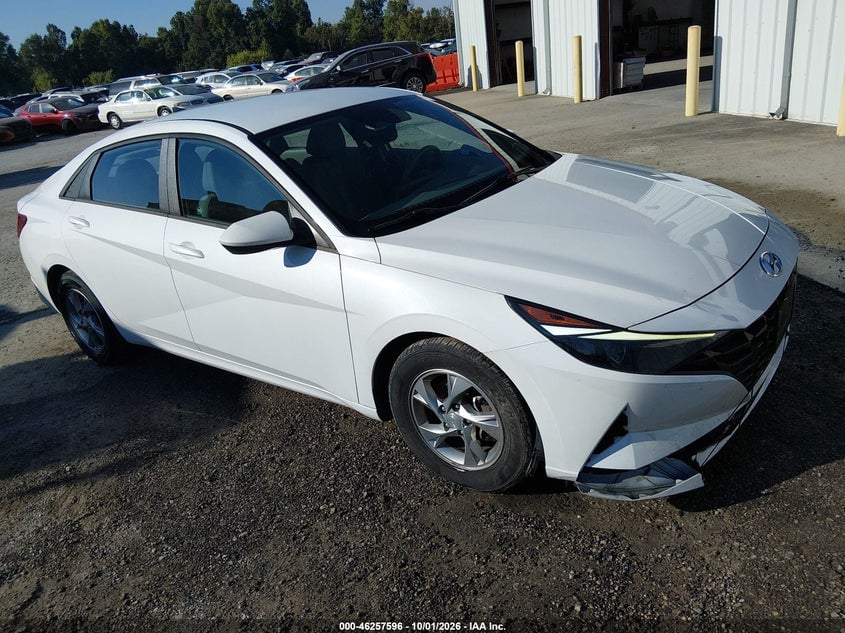 2021 HYUNDAI ELANTRA SE | 5NPLL4AG0MH048498 | UPCARS