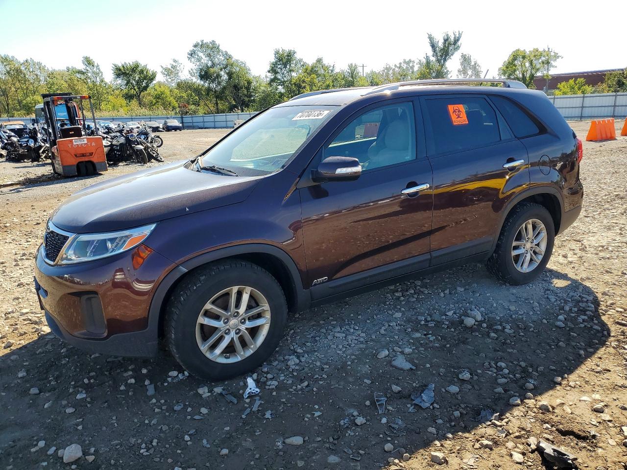 2015 KIA SORENTO LX | 5XYKTDA79FG605544 | UPCARS