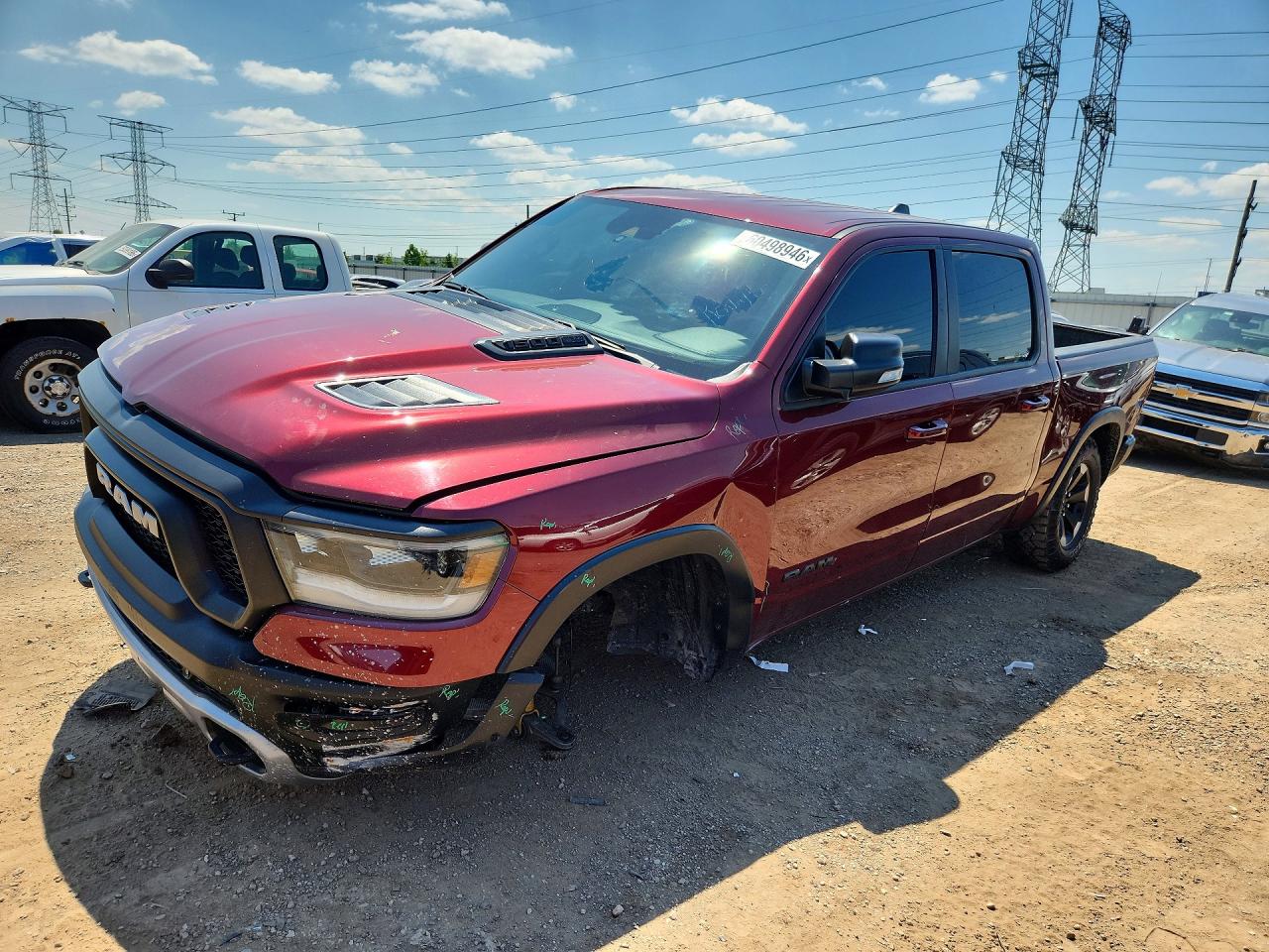 2022 RAM 1500 REBEL | 1C6SRFLTXNN470352 | UPCARS