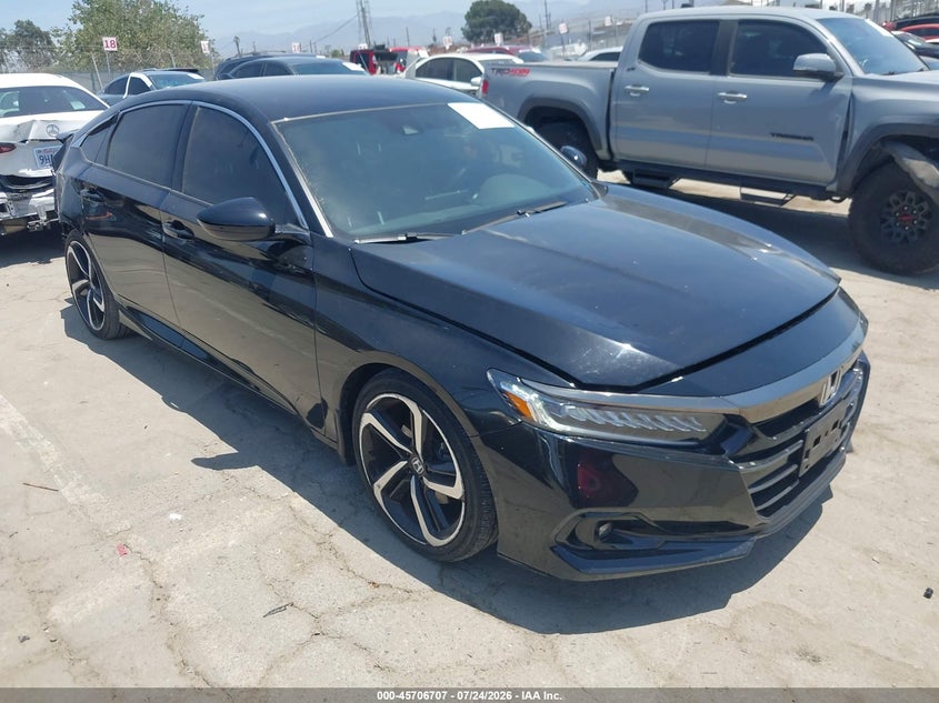 2022 HONDA ACCORD SPORT | 1HGCV1F37NA097108 | UPCARS
