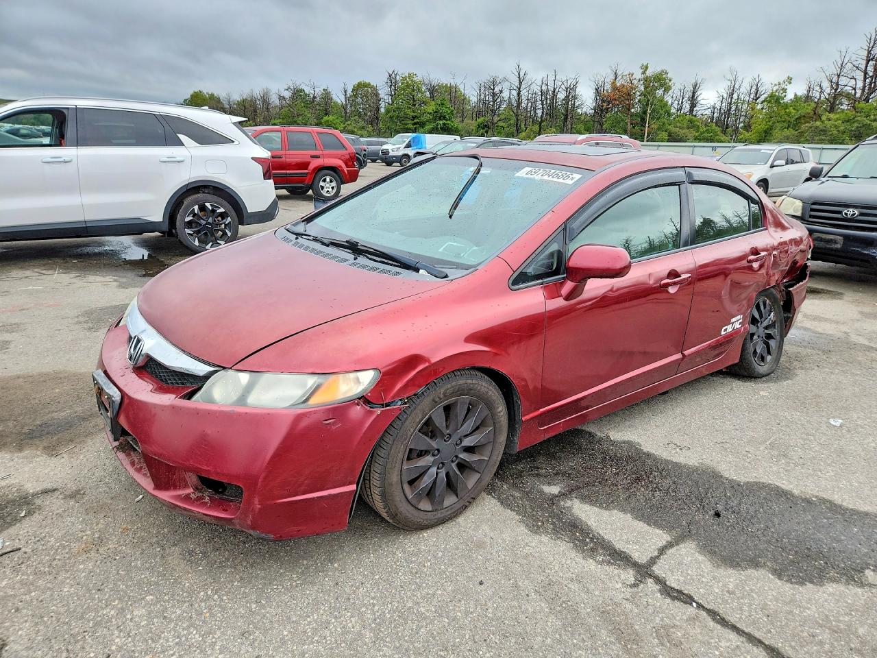 2009 HONDA CIVIC EX | 2HGFA16809H508179 | UPCARS