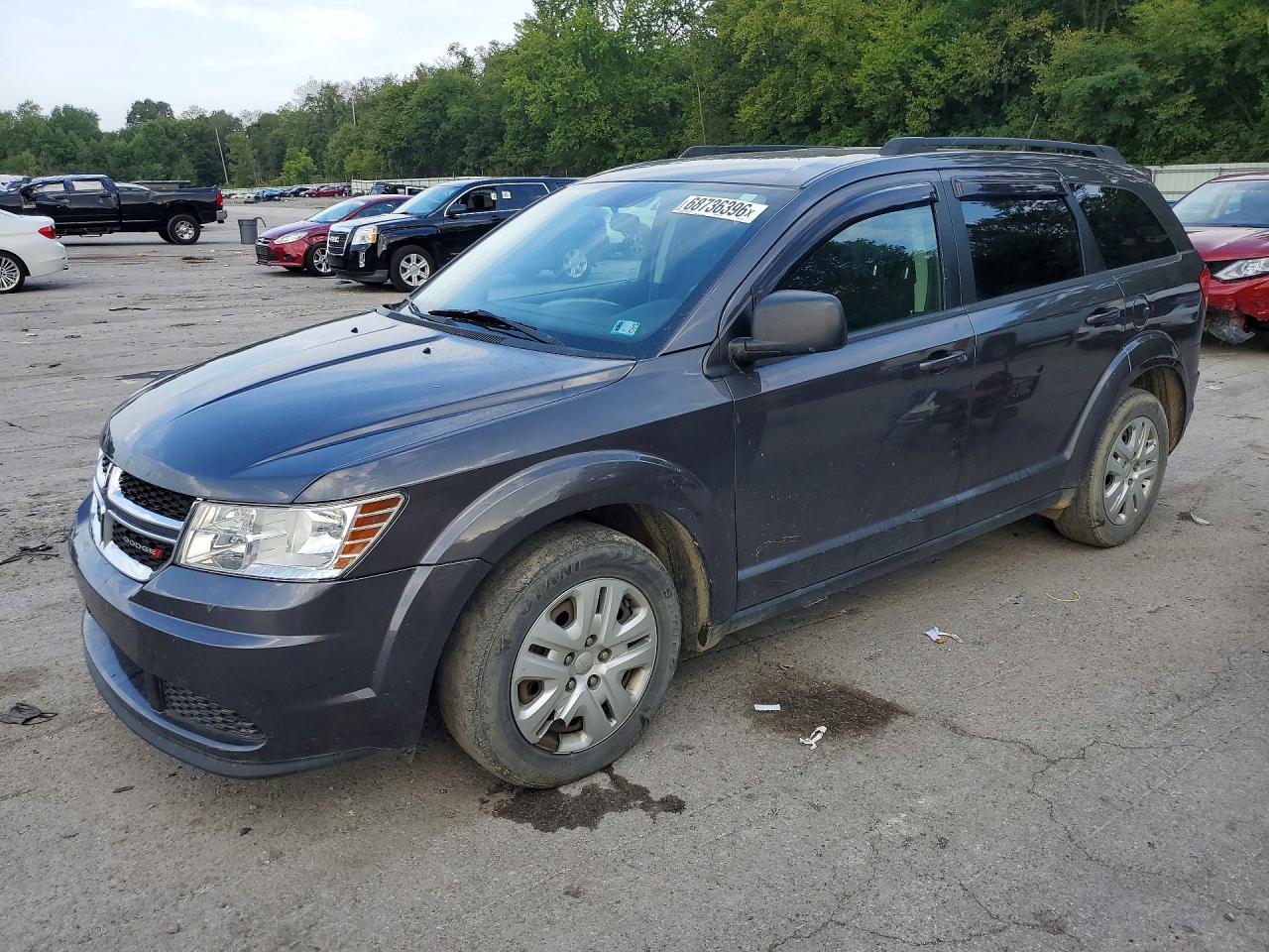 2018 DODGE JOURNEY SE | 3C4PDCAB9JT242889 | UPCARS