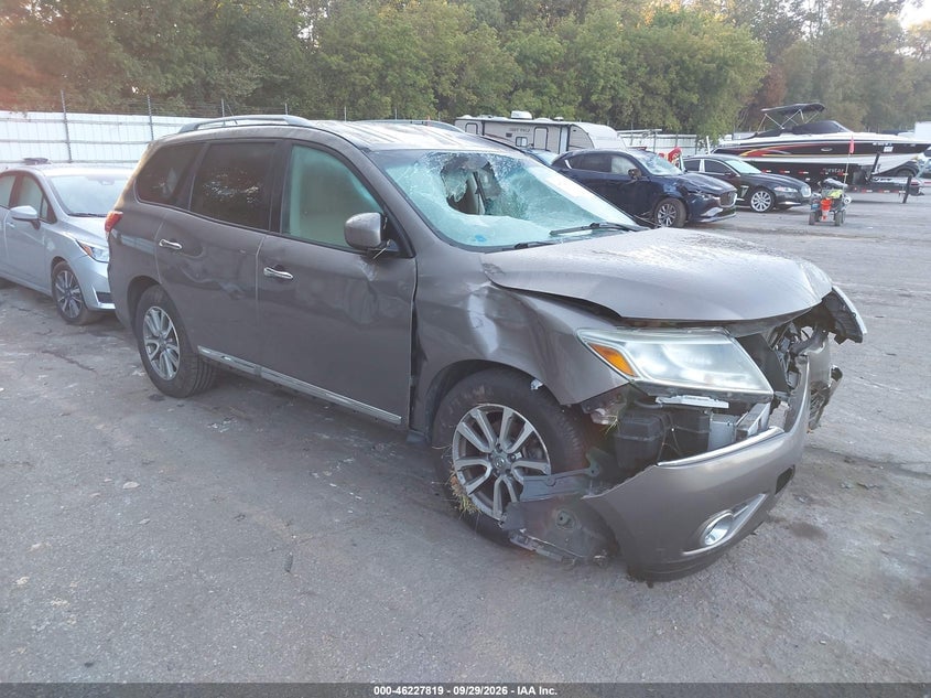 2014 NISSAN PATHFINDER SL | 5N1AR2MM3EC611001 | UPCARS