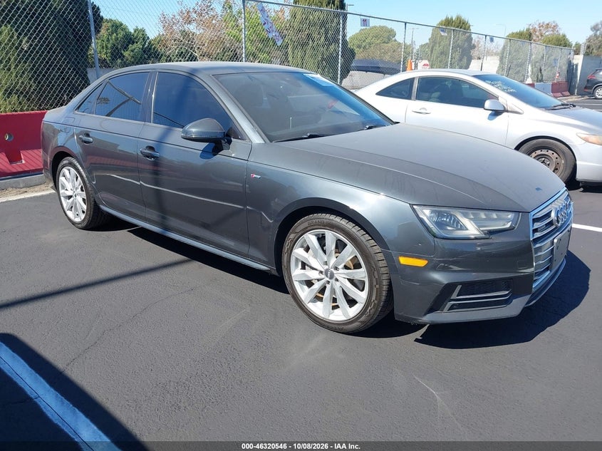 2018 AUDI A4 2.0T PREMIUM/2.0T TECH PREMIUM | WAUDNAF46JN017843 | UPCARS
