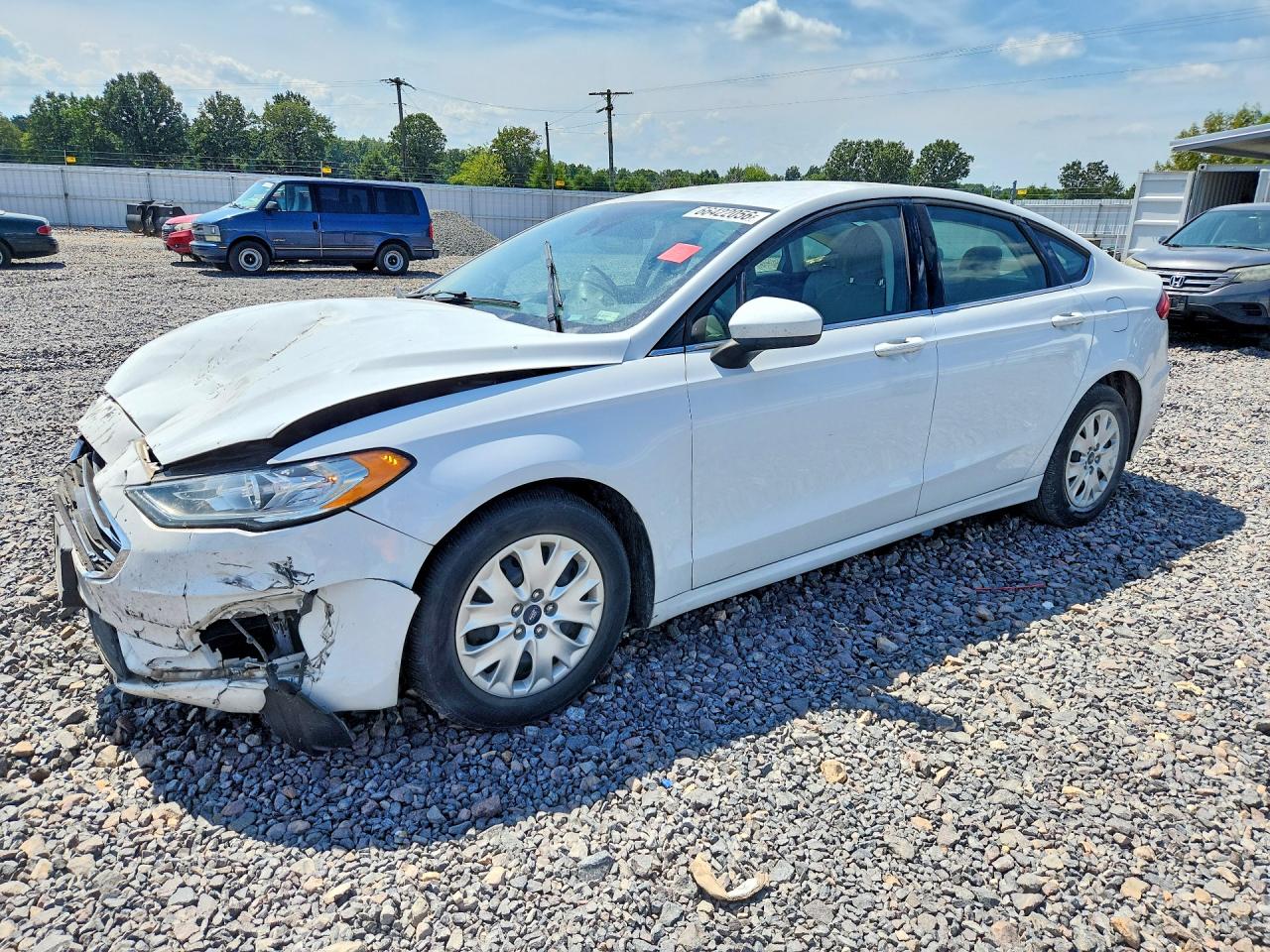 2019 FORD FUSION S | 3FA6P0G77KR283871 | UPCARS